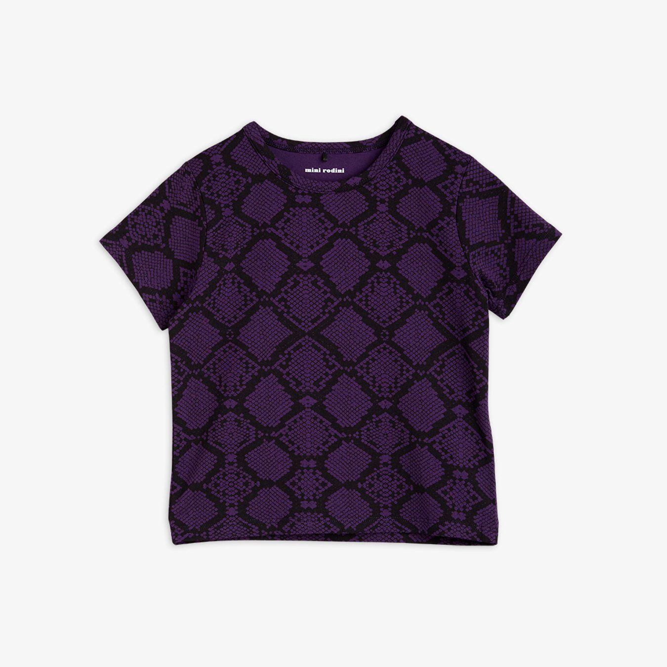 Mini Rodini T-Shirt – Snake Print in Lila
