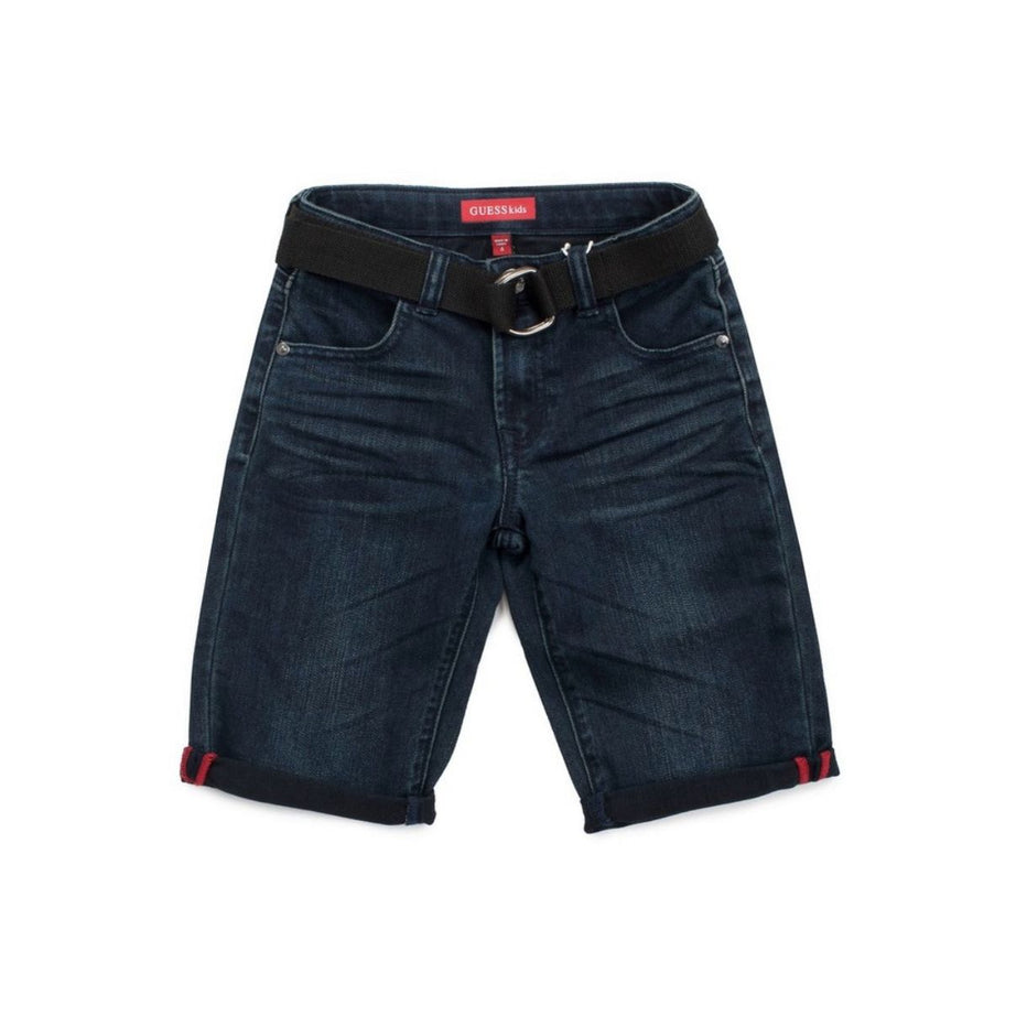 Guess Kids Jeansshorts mit Gürtel